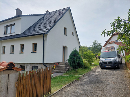 Izolace trámového stropu ve Velkém Meziříčí
